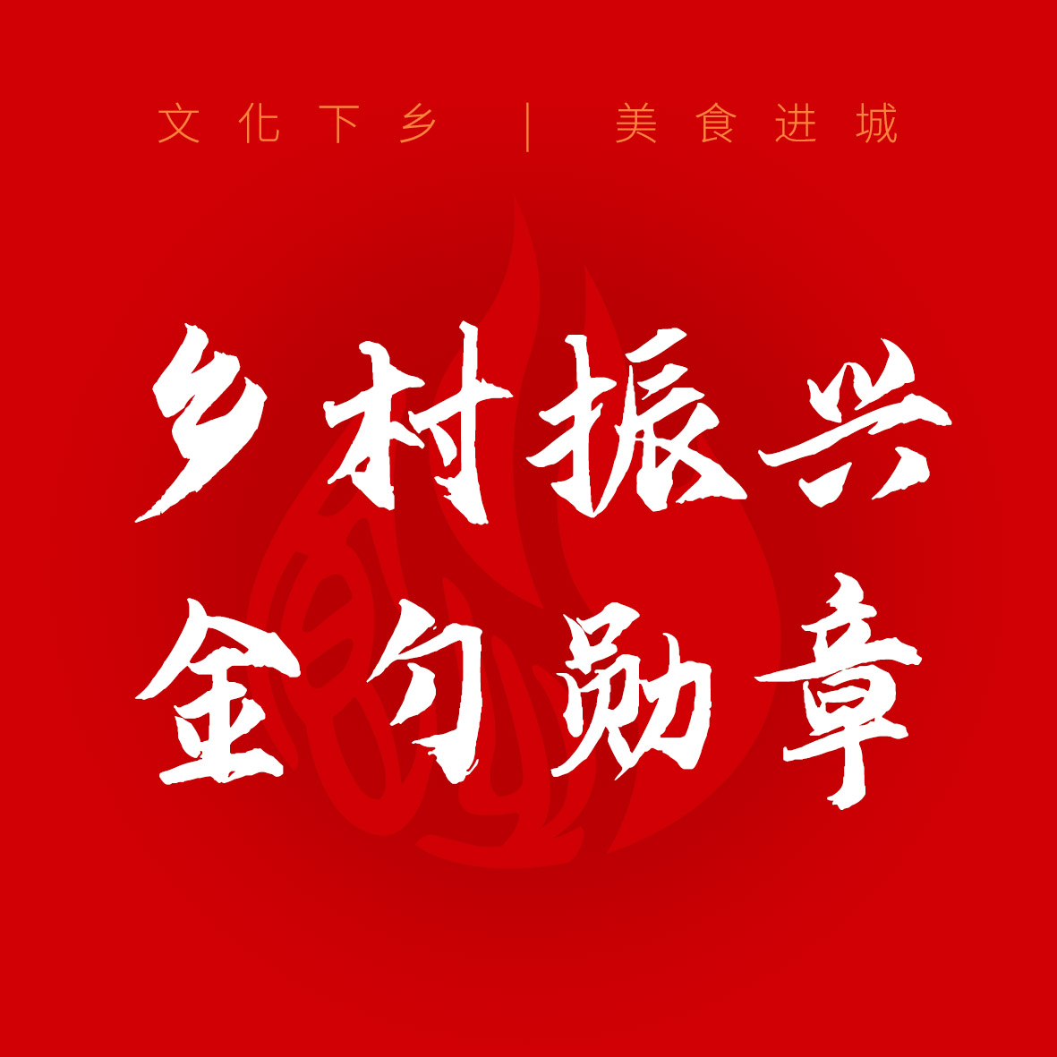 乡村振兴金勺勋章