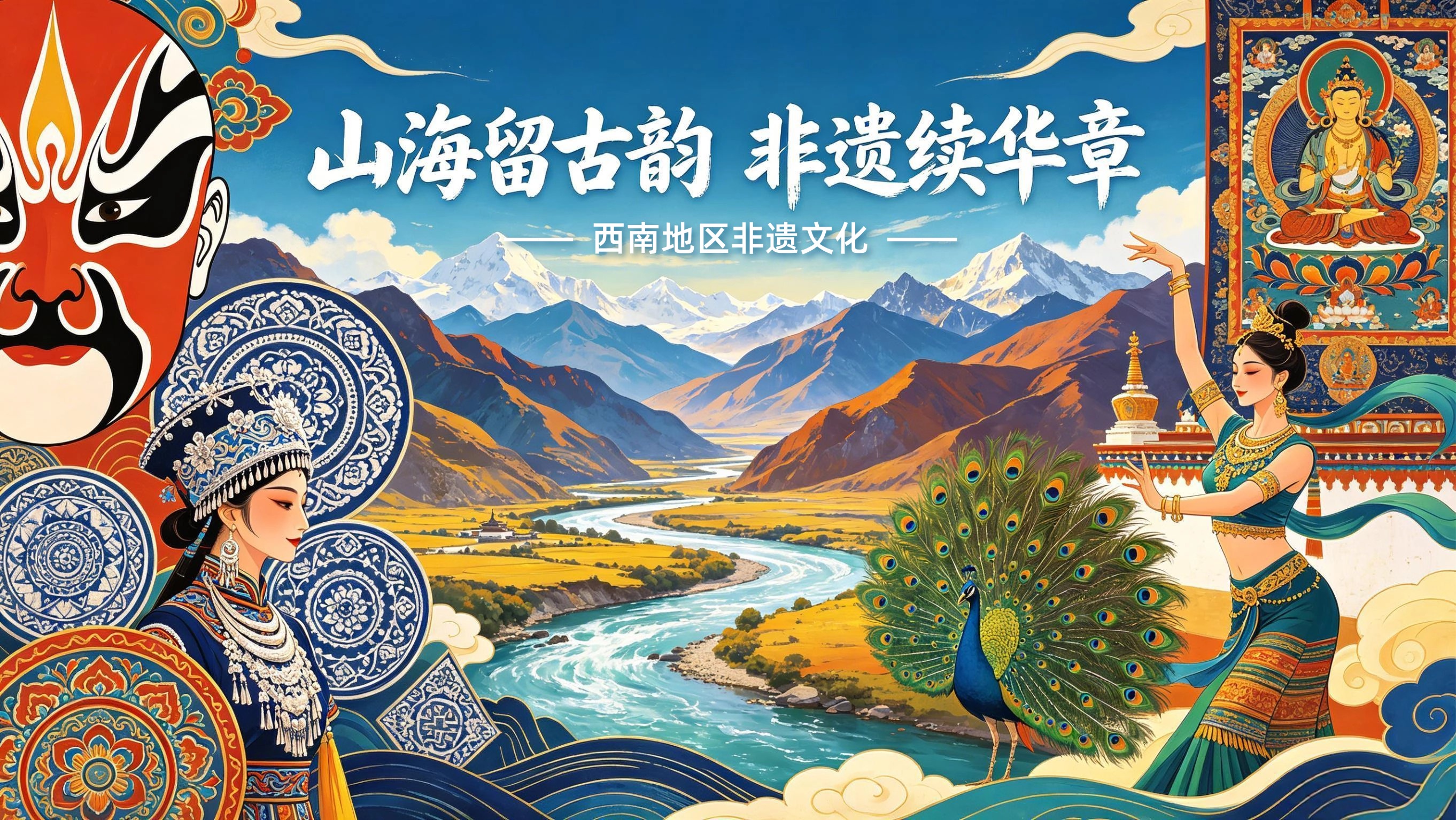 山海留古韵 非遗续华章：五域文脉共生，西南非遗镌刻中华璀璨文明长卷